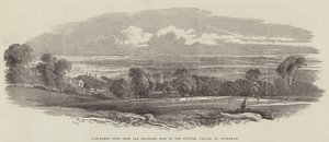 Vue panoramique depuis le site proposé du Crystal Palace à Sydenham - Samuel Read